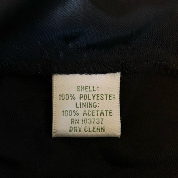 Classic Black Floor Length Bridesmaid Dress - Picture 5 of 5